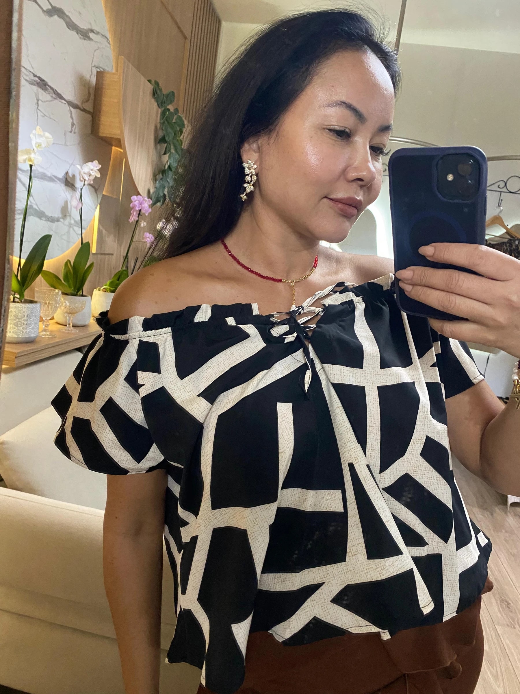 Blusa ciganinha