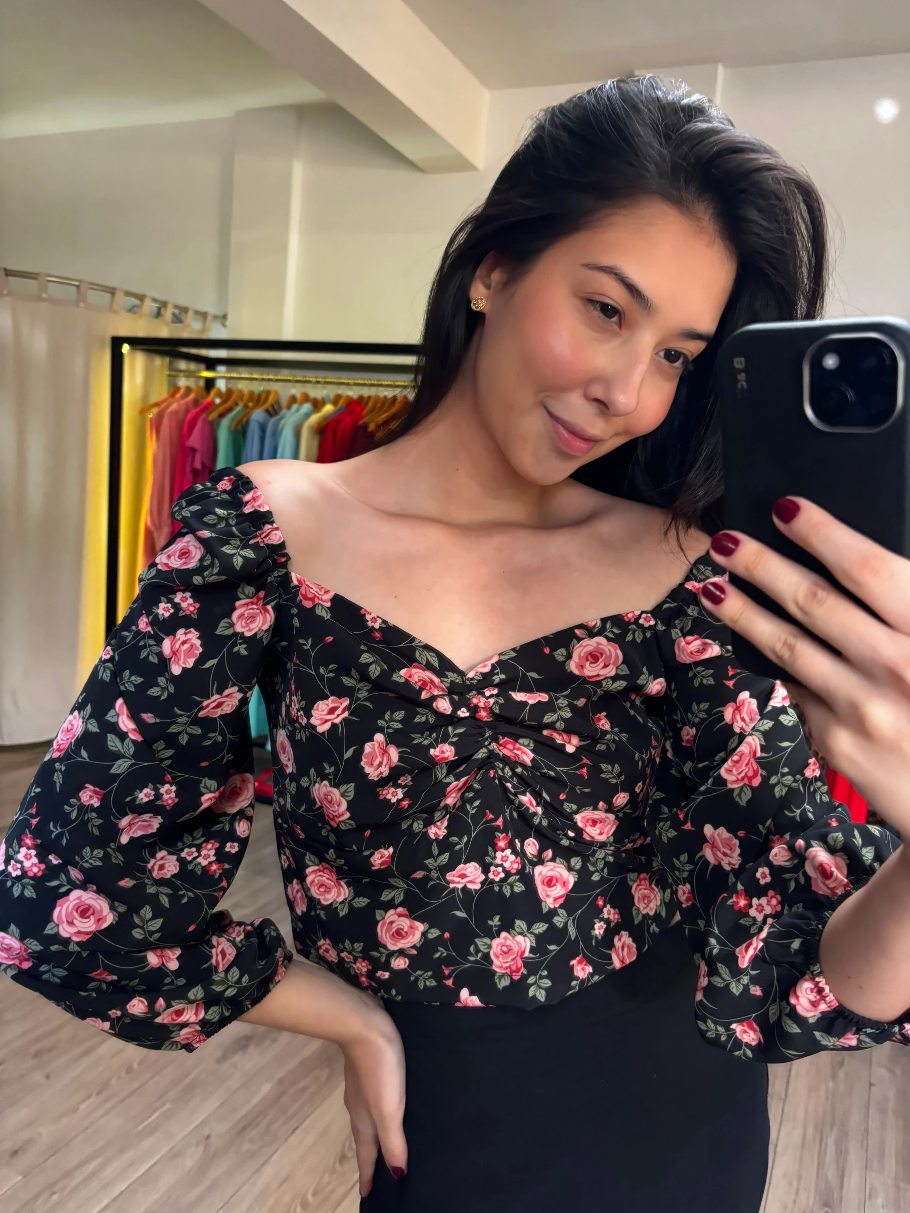 Cropped preciosa franzido