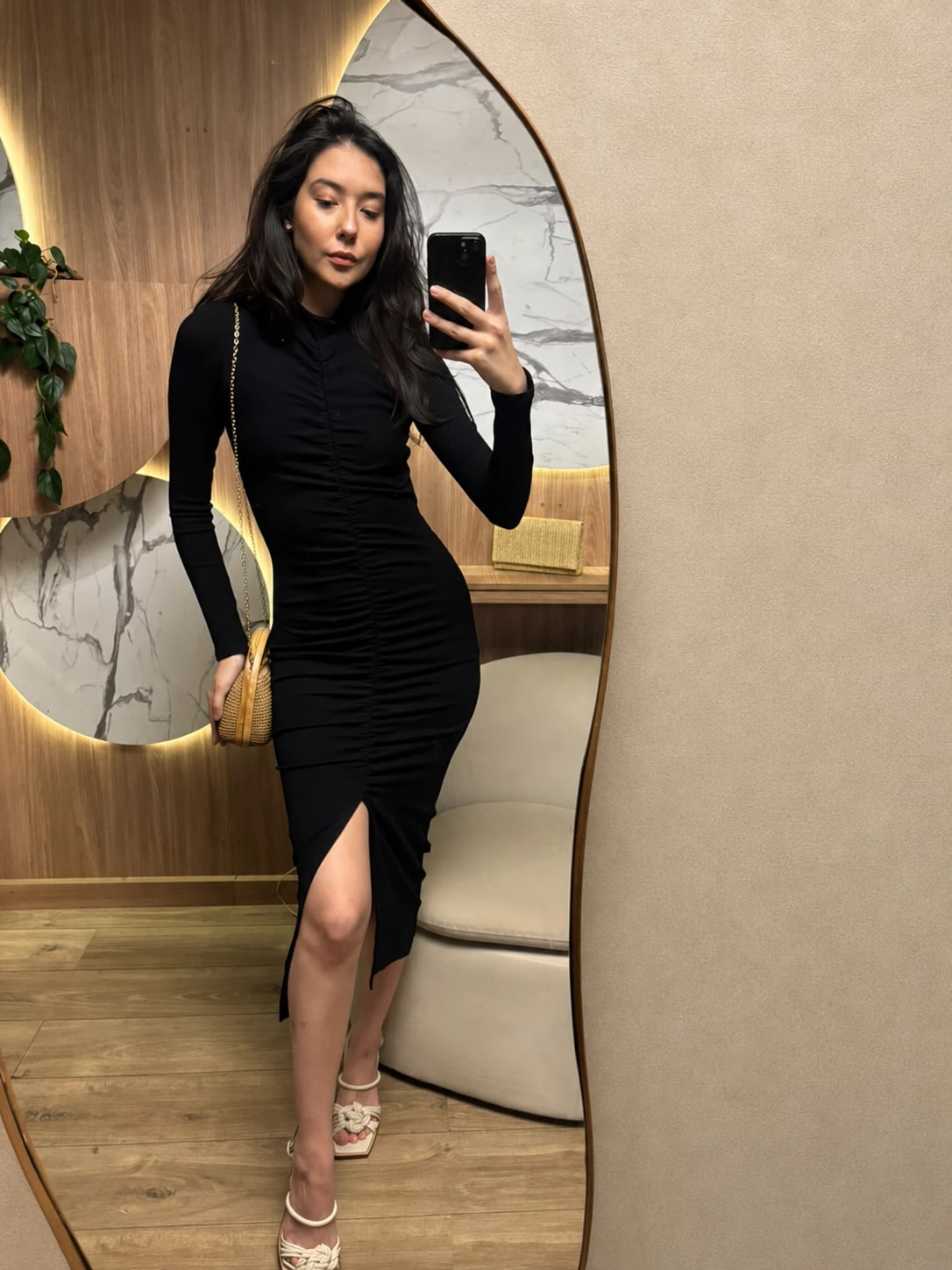 Vestido Drapeado Lorena