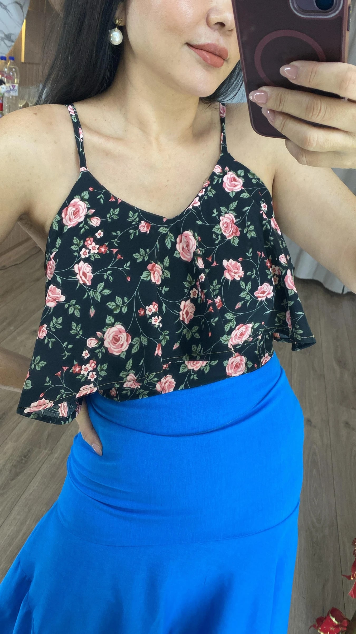Cropped alcinha